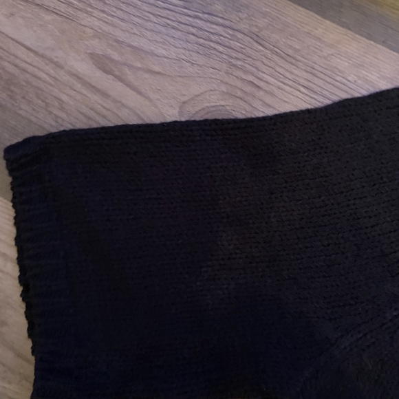 Talbots shawl collar heavy cotton sweater. Worn 2x - Picture 4 of 5
